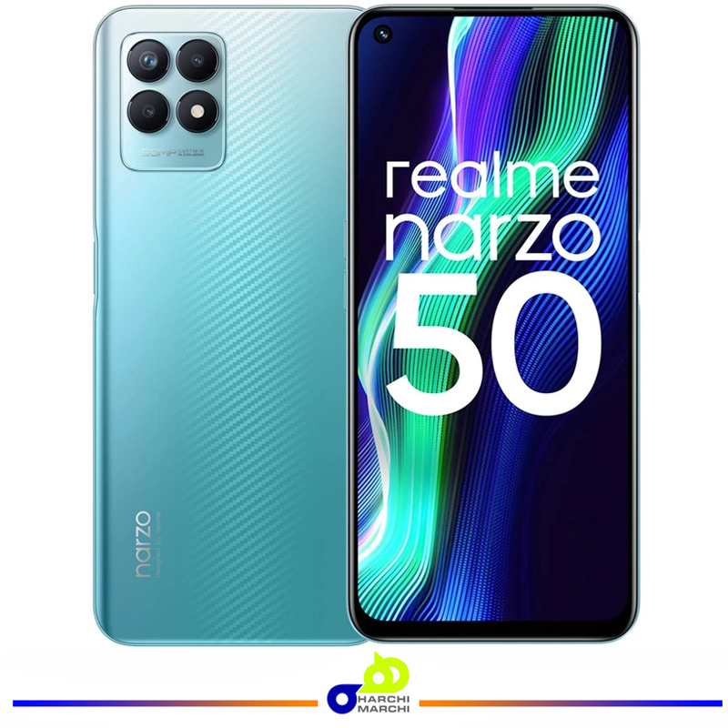 گوشی موبایل ریلمی مدل Narzo 50 دو سیم کارت ظرفیت 128 گیگابایت و رم 4 گیگابایت